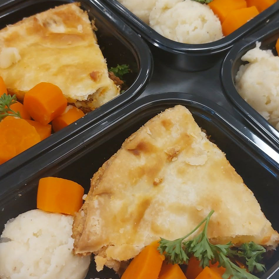 Pâté au poulet, patates pilées 300 gr