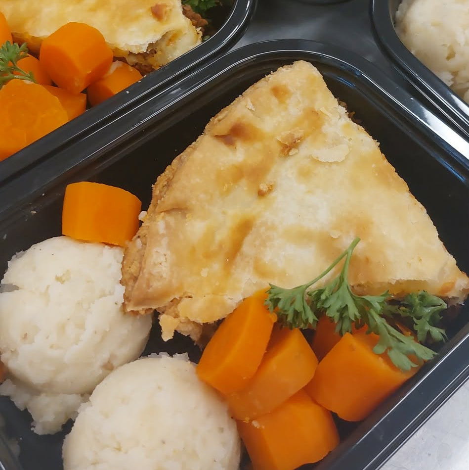Pâté au saumon, patates pilées 350 gr