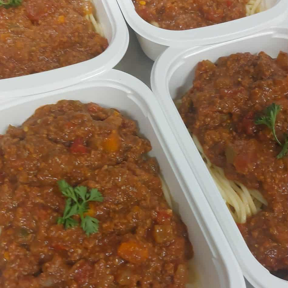 Spaghetti bolognais (boeuf)  550 gr