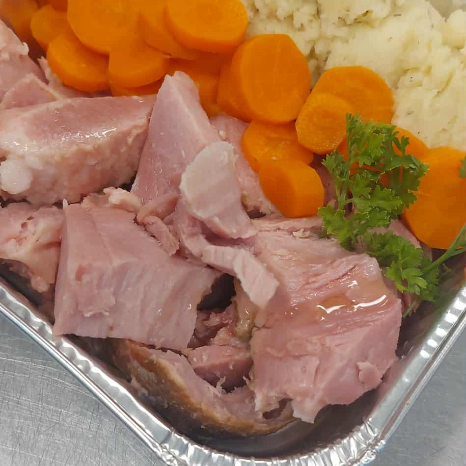 Jambon a l'ancienne, patates pilées 1 KILO