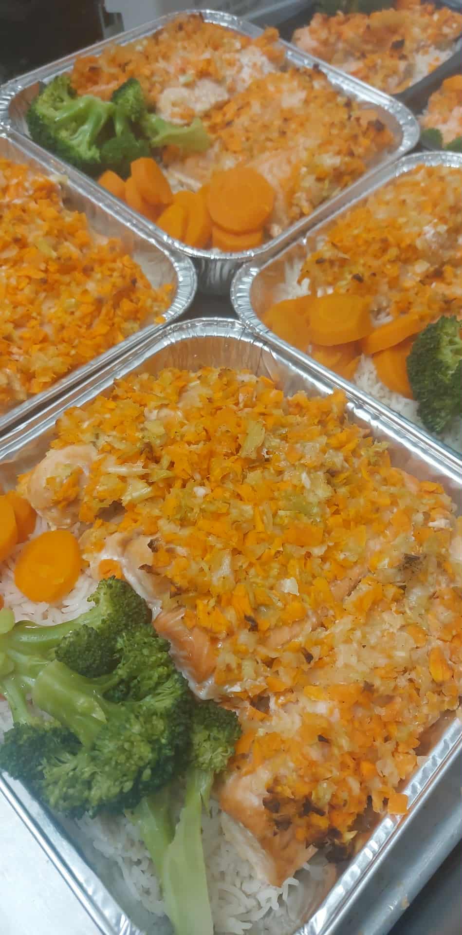 Saumon a l'érable et riz 1 kilo