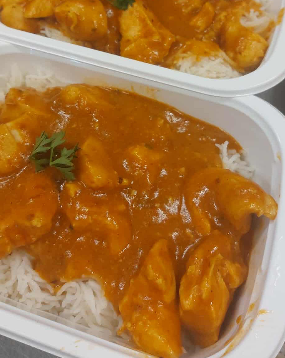 Poulet au beurre, riz 550gr