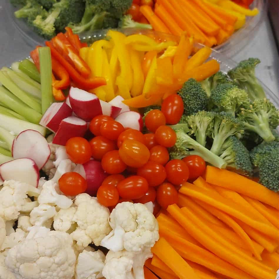CRUDITÉS ASSSIETTE 16 "