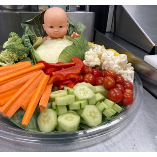 CRUDITÉS ASSSIETTE 16 "