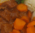 Boeuf aux carottes, patates pilées 1 kilo