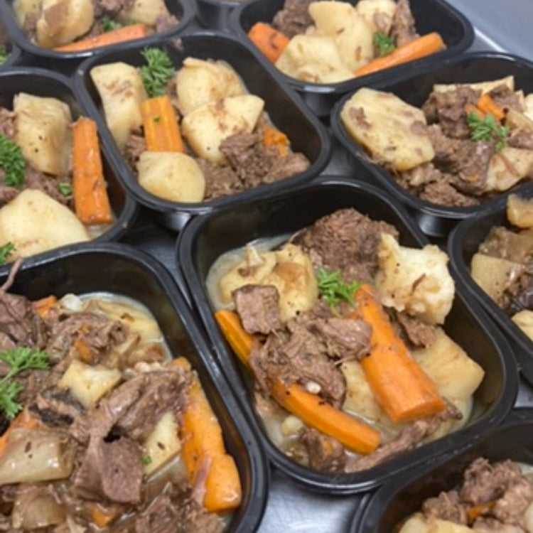 Ragout de boeuf et ou porc et légumes 325 gr