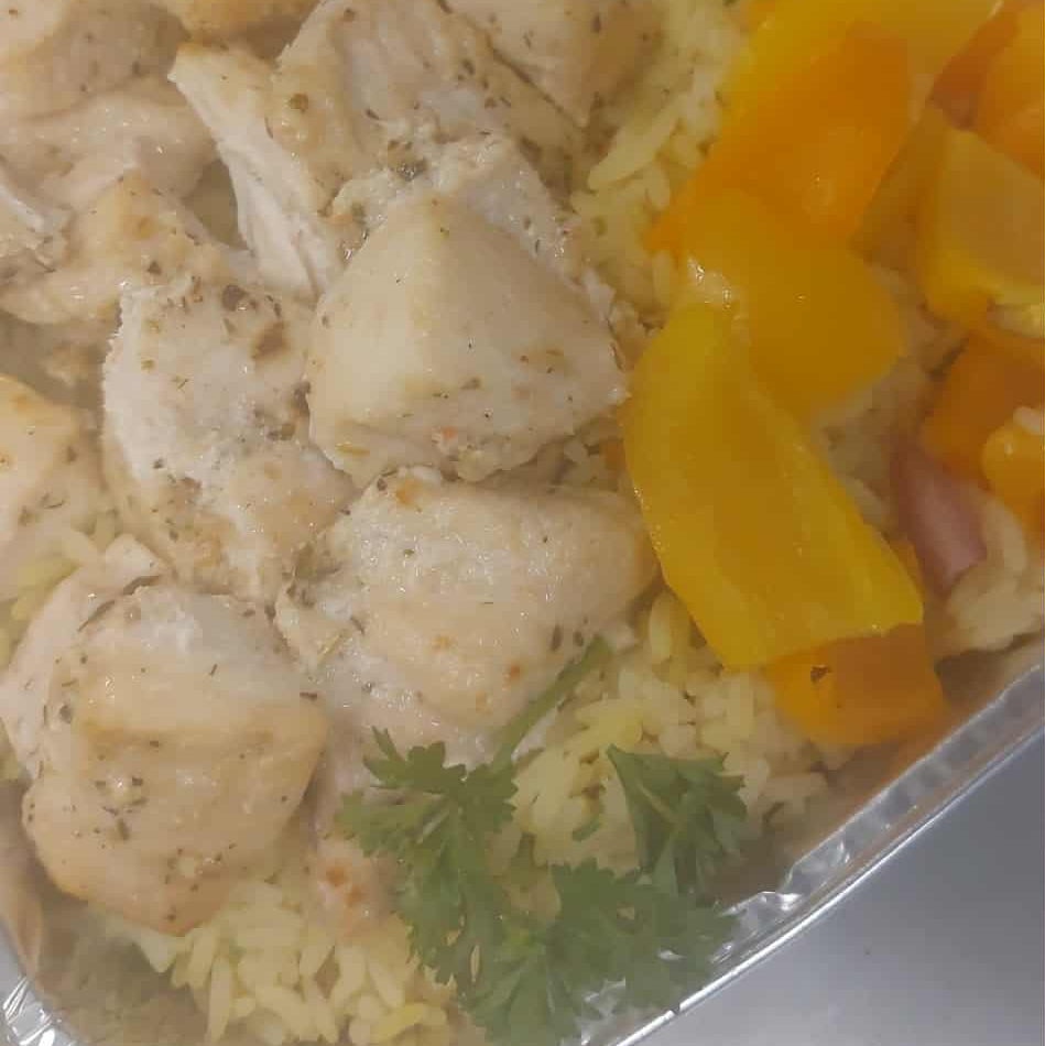 Poulet grecque, riz grecque 1 kilo