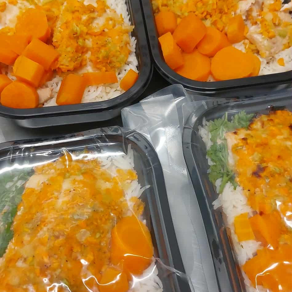 Saumon a l'érable, riz 350 gr